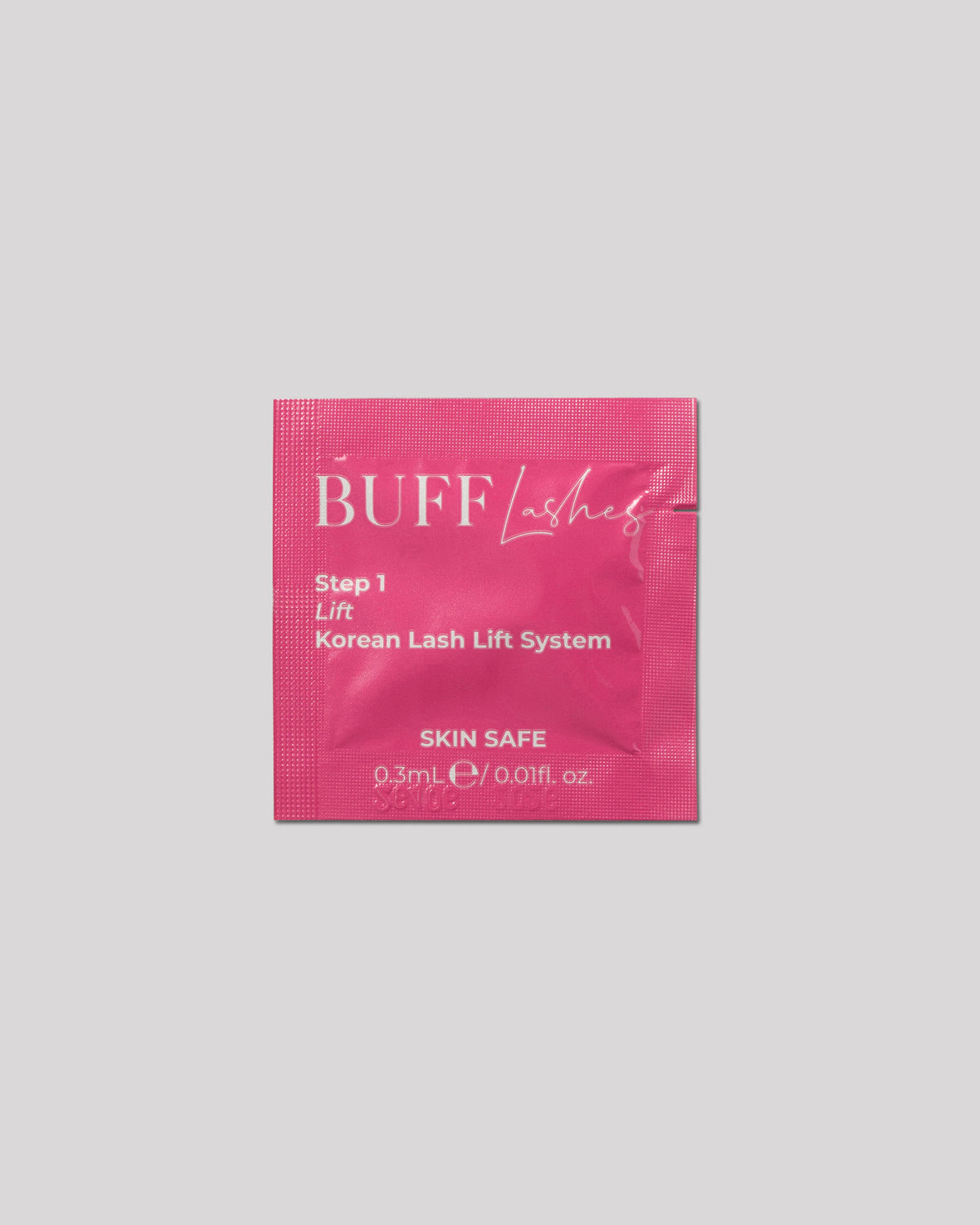 Buff Lashes - Korean Lash Lift Patch Test - Skin Safe - 1 & 2 Steps