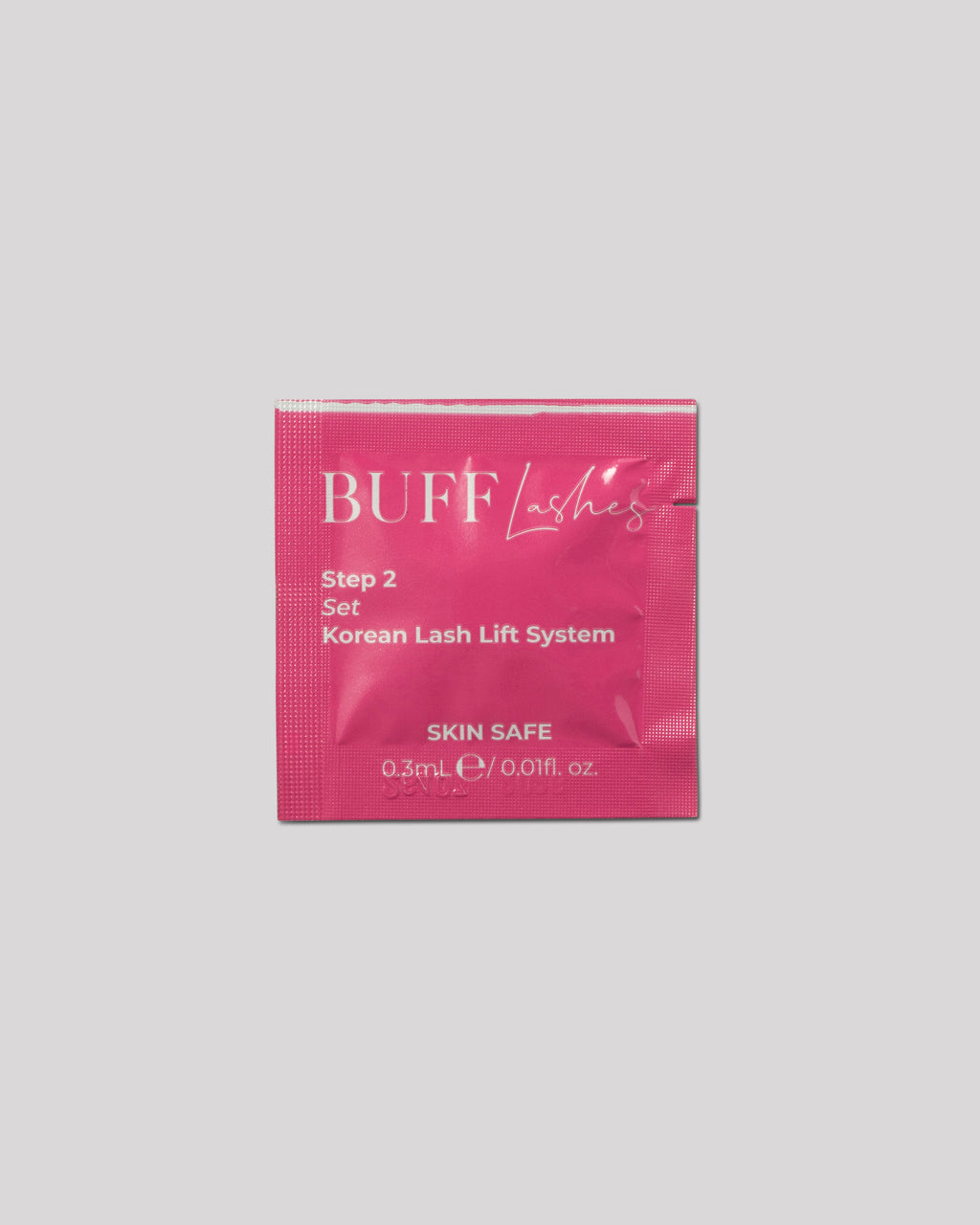 Buff Lashes - Korean Lash Lift Patch Test - Skin Safe - 1 & 2 Steps