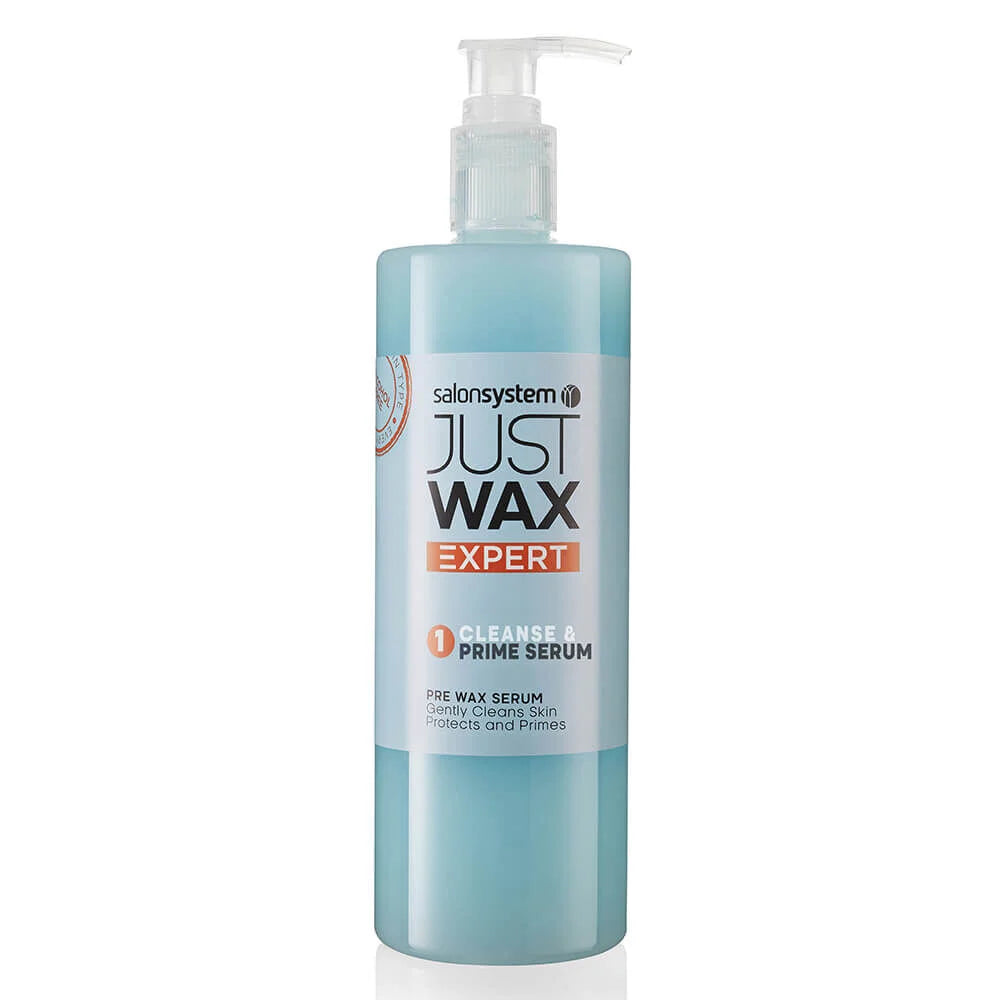 Just Wax - Expert Cleanse & Prime Pre Wax Serum - 500ml