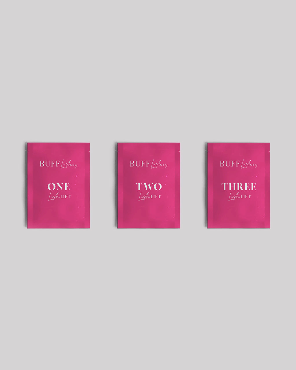 Lash Lift Kit - 1,2 & 3 Steps - 3x10 Sachets