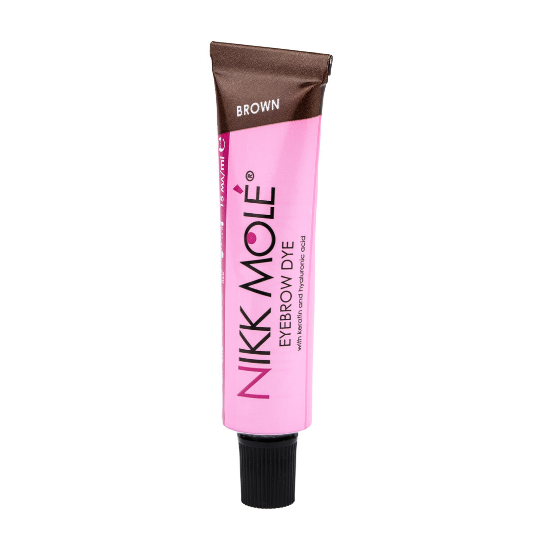 Nikk Mole - Eyebrow & Eyelash Dye - Brown 15ml