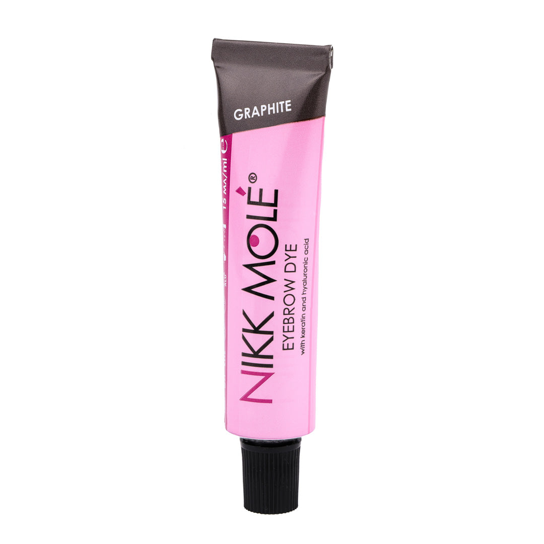 Nikk Mole - Eyebrow & Eyelash Dye - Graphite 15ml