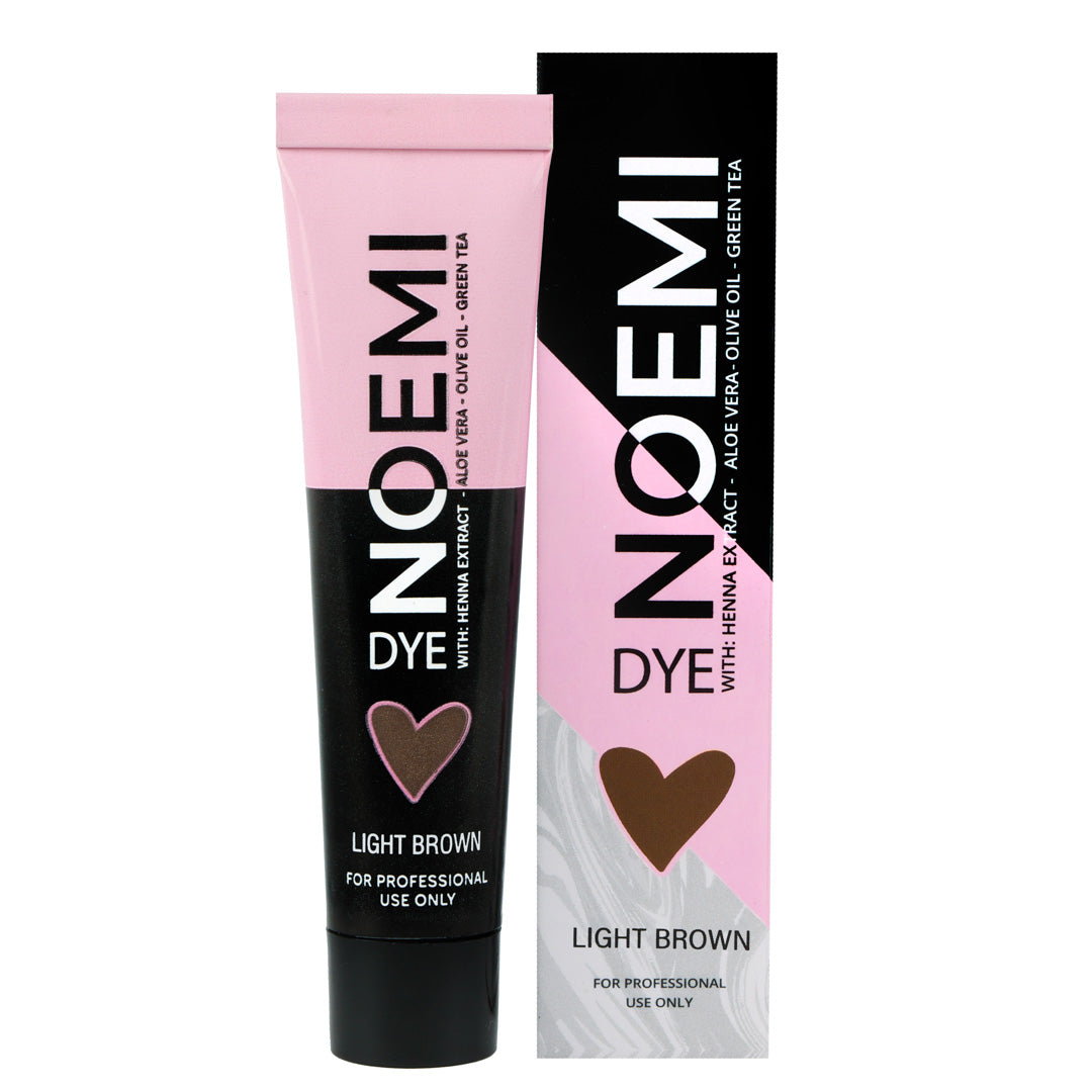 Noemi - Eyebrow & Eyelash Dye - Light Brown 15ml