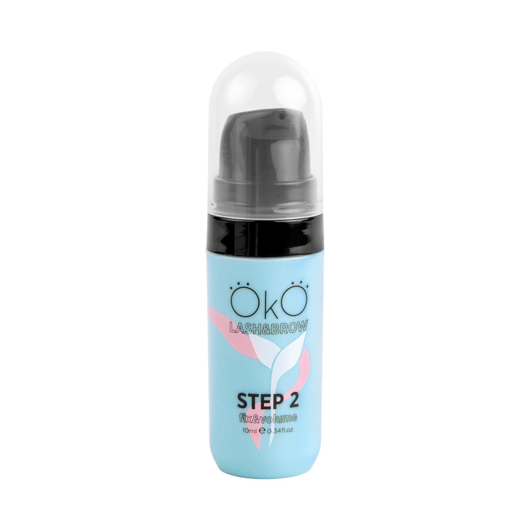 OkO - Eyelash & Eyebrow Lamination Airless Pump - Step 2 Fix & Volume