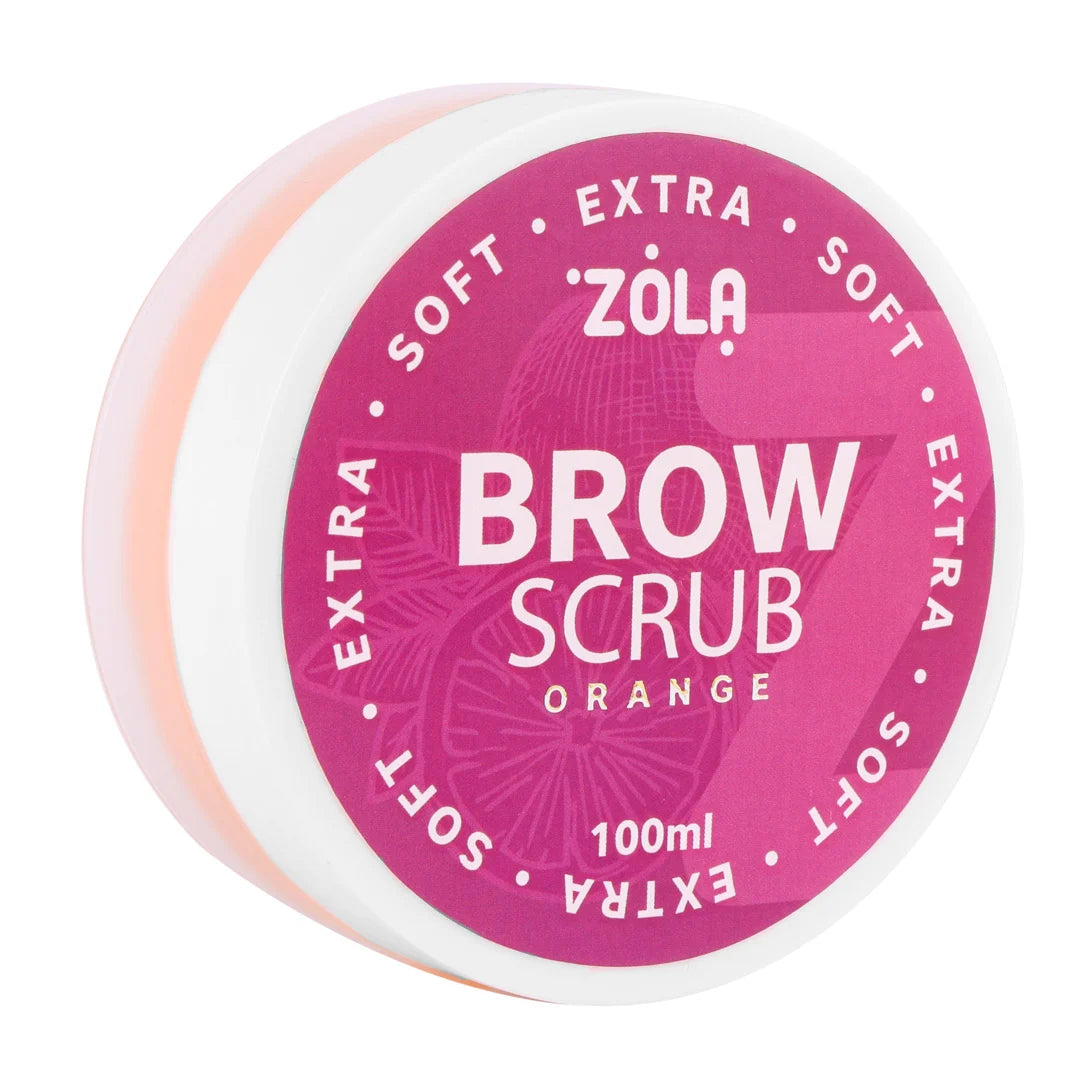 Zola Cosmetics - Eyebrow Scrub Extra Soft Orange 100ml