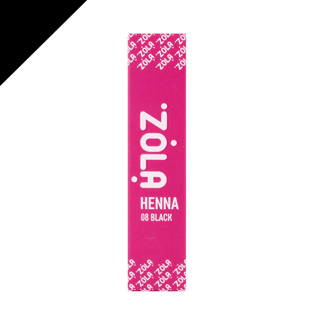 Zola Cosmetics - Eyebrow Henna - Black 10g